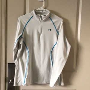 Long sleeve athletic shirt.